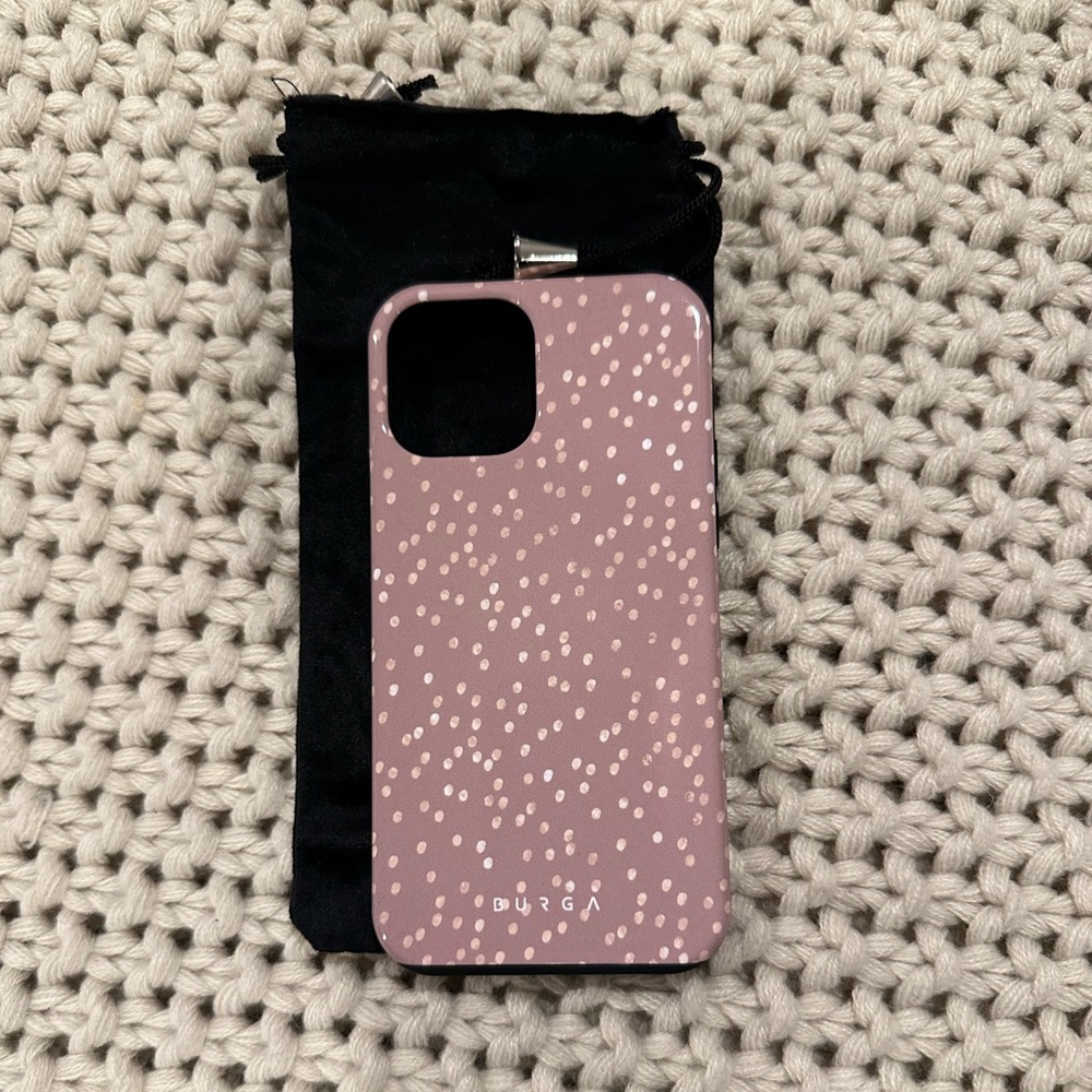 NWOT Burga iPhone 12 Tough Case - Hot Cocoa